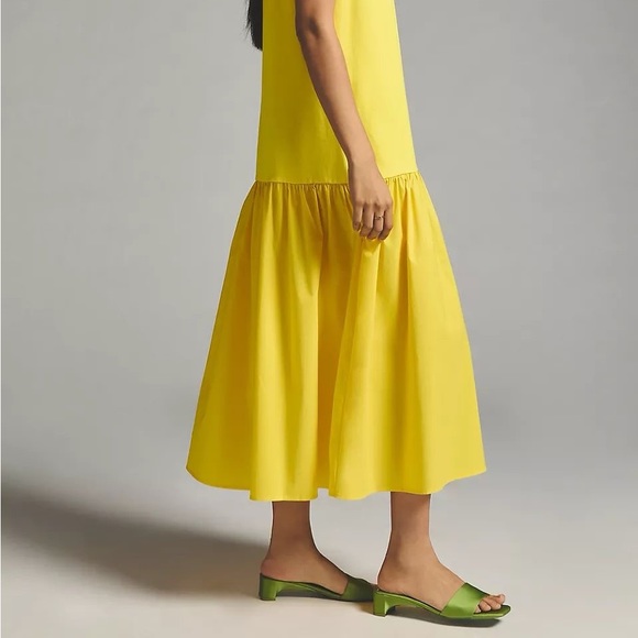 Anthropologie Maeve Sleeveless Flounce Dress - Picture 9 of 12